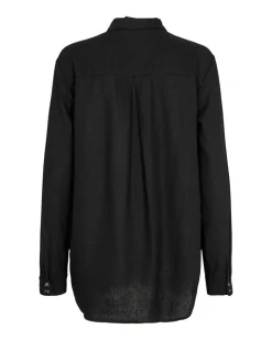 Freequent Naisten Paitapusero LAVA-SH-SIMPLE Musta