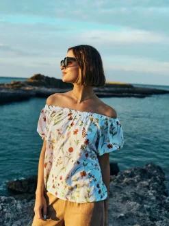 Freequent naisten pusero, MELE BLOUSE Monivärinen Kuosi