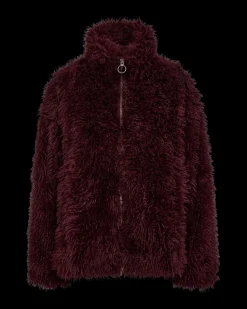 Freequent naisten takki FINE JACKET, viininpunainen