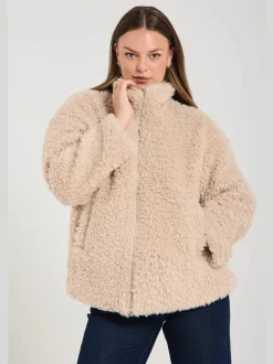 Freequent naisten takki, SLEEPY JACKET Hiekka