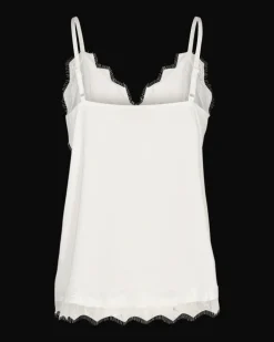 Freequent Naisten Toppi FQBICCO TOP NOOS Valkoinen