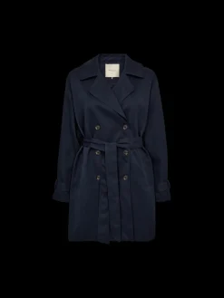 Freequent Naisten Trenssitakki, OTTIE JACKET Tummansininen