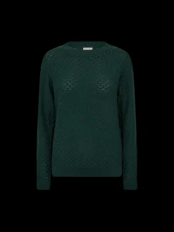 Freequent neule, DODO PU DIAMONT Tummanvihreä