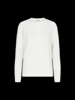 Freequent neule, DODO PU DIAMONT Valkoinen