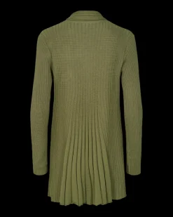 Freequent Pitkä Neuletakki, Claudisse L Khaki