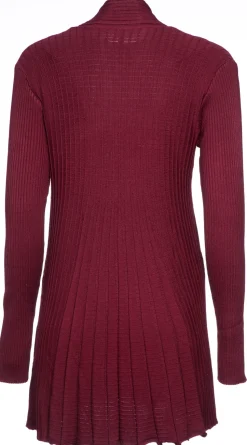 Freequent Pitkä Neuletakki, Claudisse L Viininpunainen