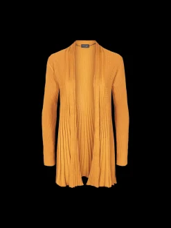 Freequent Pitkä Neuletakki, Claudisse L Sinapinkeltainen