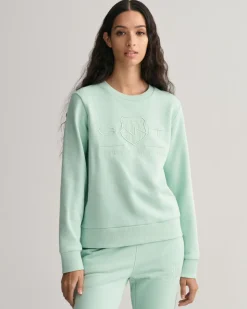 Gant college, TONAL ARCHIVE SHIELD SWEAT Mintunvihreä