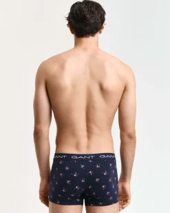 Gant Miesten Bokserit, SKIER TRUNK 3-PACK Tummansininen