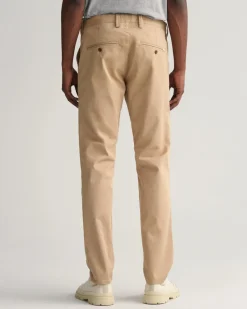 Gant miesten chinokset, SLIM TWILL CHINOS Beige