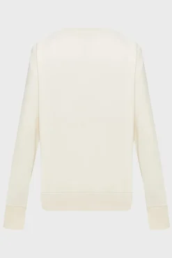 Gant miesten collegepaita Graphic C-Neck, luonnonvalkoinen