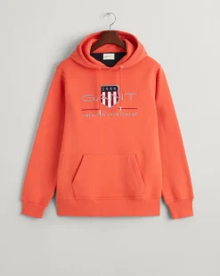 Gant Miesten Huppari, REG ARCHIVE SHIELD HOODIE Oranssi