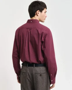 Gant Miesten Kauluspaita, MICRO PRINT Punainen Kuosi