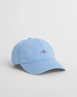 Gant miesten lippis, SHIELD COTTON TWILL CAP Vaaleansininen
