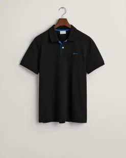 Gant MIesten Pikeepaita CONTRAS PIKEE SS RUGGER Musta