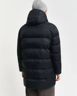 Gant Miesten Talvitakki, ACTIVE CLOUD MID LENGTH Musta