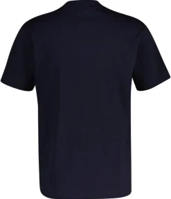 Gant miesten t-paita Graphic SS t-shirt, printed tummansininen