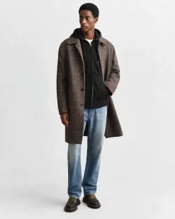 Gant miesten vetoketjullinen huppari K Shield Full Zip Hoodie, Musta