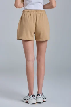 Gant Naisten Collegeshortsit REL ICON G SHORTS Kameli