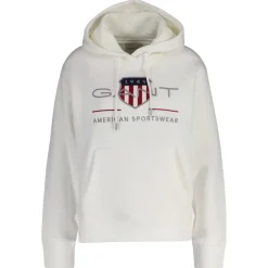 Gant Naisten Huppari, ARCHIVE SHIELD HOODIE Valkoinen