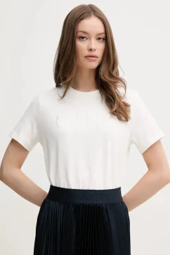 Gant naisten t-paita, REG TONAL GRAPHIC SS T-SHIRT Valkoinen