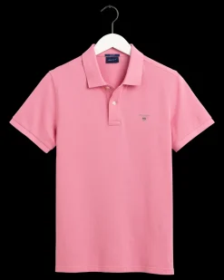 Gant Pikeepusero, Solid Pique Regular Fi Vaaleanpunainen