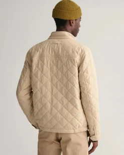 Gant tikkitakki, QUILTED WINDCHEATER Beige