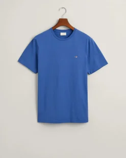 Gant t-paita, SOLID T-SHIRT Sininen