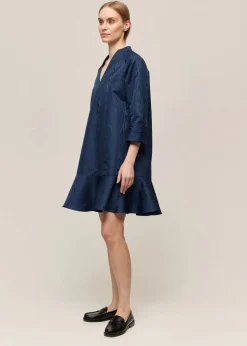 Gauhar naisten mekko ANTOINETTE DRESS, tummansininen