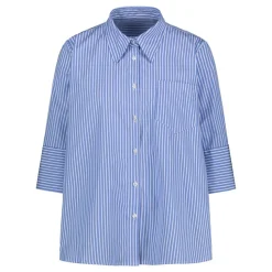 Gauhar naisten paita, EMMY BLOUSE Raidallinen Sininen