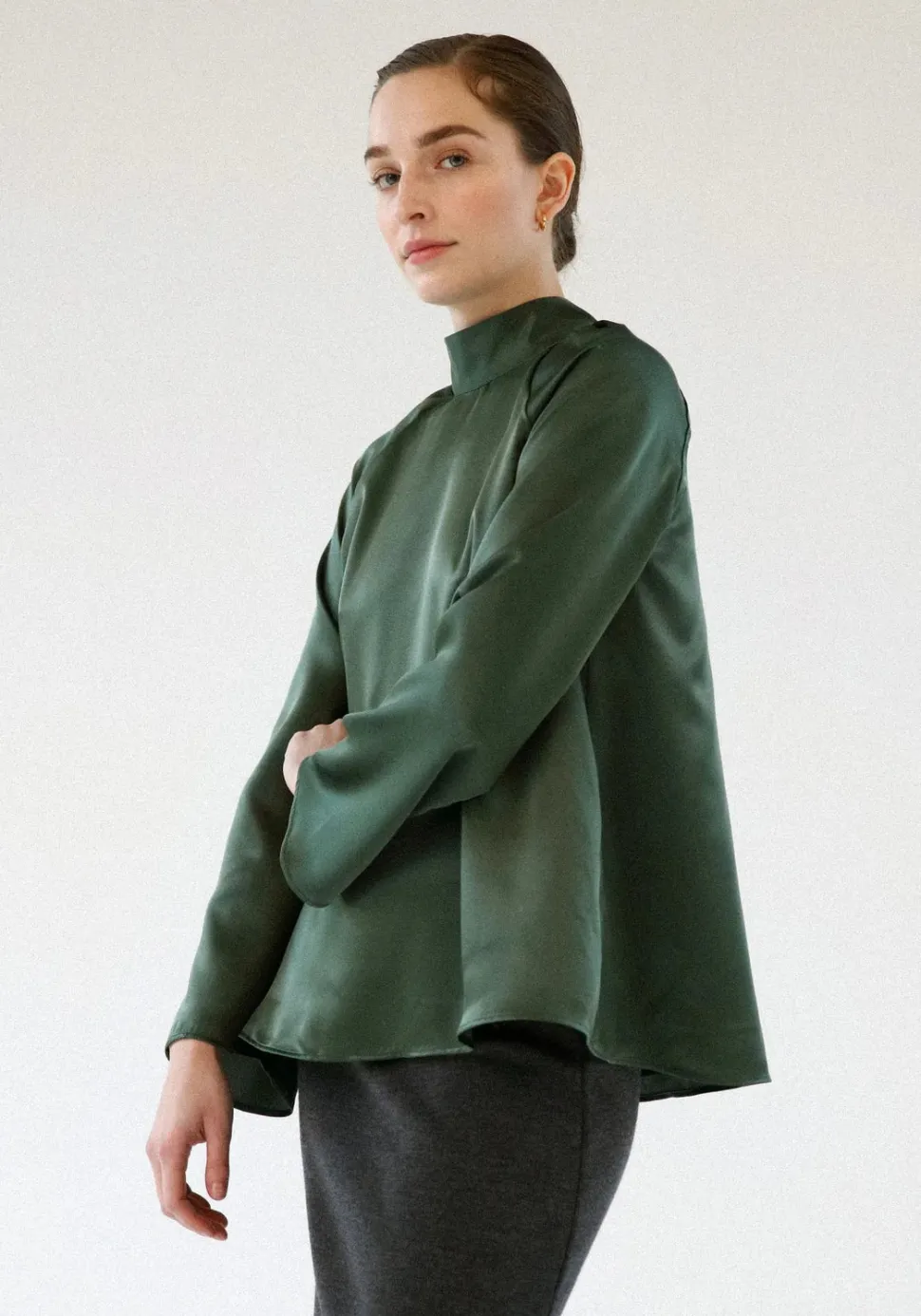 Gauhar naisten pusero, EVE BLOUSE Vihreä