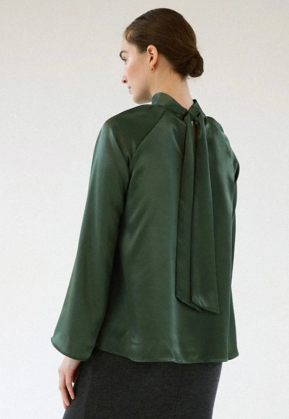 Gauhar naisten pusero, EVE BLOUSE Vihreä