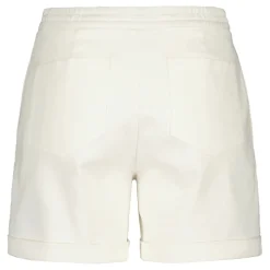 Gauhar naisten shortsit, FOLDED SHORTS WHITE Valkoinen