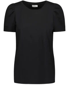 Gauhar Naisten T-Paita, PUFF T-SHIRT BLACK Musta