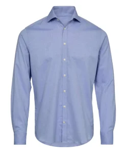 Gino marcello Miesten Kauluspaita, K SHIRT L/S MODERN FIT Sininen