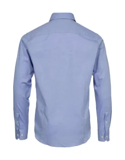 Gino marcello Miesten Kauluspaita, K SHIRT L/S MODERN FIT Sininen