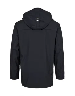 Gino marcello Miesten Takki, 150523 HOODED TECHNICAL JACKET Tummansininen