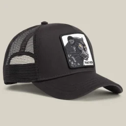 Goorin Bros lippis Panther Trucker All Black, musta