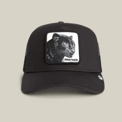Goorin Bros lippis Panther Trucker All Black, musta