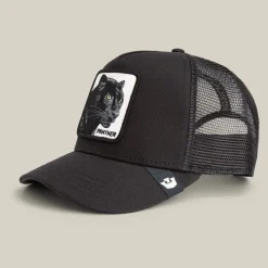 Goorin Bros lippis Panther Trucker All Black, musta