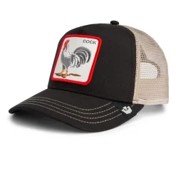 Goorin Bros lippis Rooster Trucker Black, musta