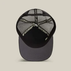 Goorin Bros lippis Wise Ass Owl Trucker, musta