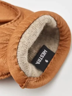 Hestra unisex käsineet MATTHEW GLOVE WITH WOOL LINING, konjakinruskea
