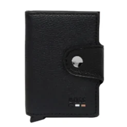 Hugo Boss korttikotelo, RAY SECRID N Musta