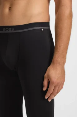 Hugo Boss miesten alushousut LONG JOHN 365 SOLID, musta