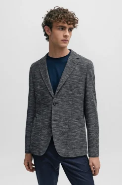 Hugo Boss Miesten Bleiseri, C-JAYE JERSEY Tummansininen