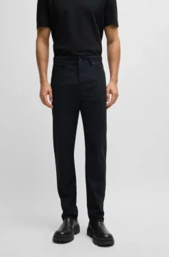 Hugo Boss Miesten Housut, RE-MAINE Sininen Kuosi