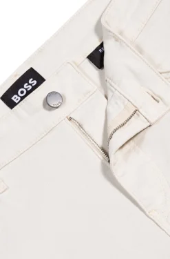 Hugo Boss miesten housut, RE-MAINE PERFORMANCE Luonnonvalkoinen