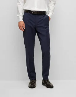 Hugo Boss Miesten Housut, K H-GENIUS NOS Tummansininen