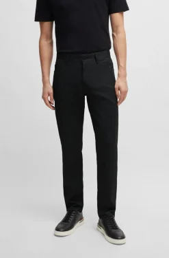 Hugo Boss Miesten Housut, H-RE-MAINE 5-POCKET Musta